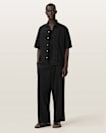 Field Oversized Short Sleeve Cotton Shirt