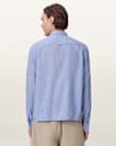 Furrow Long Sleeve Boxy Striped Shirt