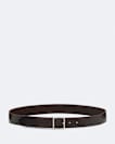 Miller Bar-Buckle Leather Belt