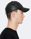 Leather Baseball Cap