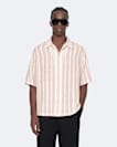 Polka-dot short sleeve shirt
