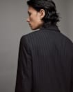 Blues Pinstriped Blazer