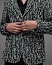 Argyll Textured Tailored Fit Blazer