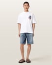 Scimitar Short Sleeve Oversized Graphic T-Shirt