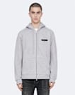 Redact Oversized Zip-Up Hoodie
