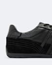 Liam Leather And Suede Low-Top Trainers