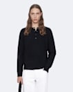 Merino wool Henley jumper