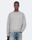Organic cotton raglan sweatshirt