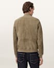 Morten Relaxed Fit Suede Bomber Jacket