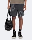 Stamped jersey sweatshorts
