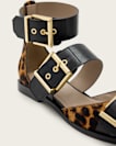 Sutton Leopard Print Pointed Toe Shoes