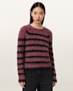 Riga Striped Crew Neck Jumper