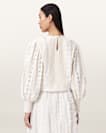 Hart Lace Embroidered Top
