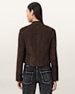Sadler Slim Fit Suede Jacket