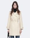 Leonard Double-Breasted Cotton Trench Coat