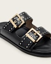 Magda Studded Leather Sandals