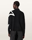 A Star High Neck Jacquard Jumper