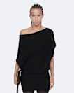 Ellie Asymmetric Cotton Knitted Dress