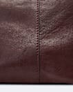 Leather tote bag