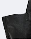 Leather tote bag