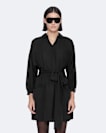 Noora silk blend shirt dress