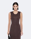 Sleeveless bodycon midi dress