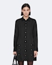 Artemis Silk-Blend Mini Shirt Dress