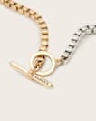Box Two Tone Necklace