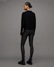 Cora High-Rise Skinny Fit Faux Leggings