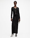 Cadell Gathered Maxi Skirt