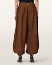 Harrie Linen Blend Baggy Fit Trousers