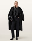 Paulah Wool Blend Double Breasted Coat