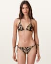 Saph Leopard Print Bikini Bottoms