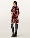 Xena Floral Print Mini Dress
