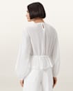 Melani Round Neck Gathered Top