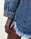 Faye Oversized Denim Shacket Dress
