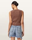 Cruz Ribbed Knitted Waistcoat