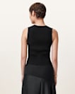 Cruz Ribbed Knitted Waistcoat