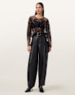 Greta Slim Fit Embellished Top