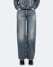Cohen Mid-Rise Straight-Leg Jeans