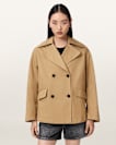 Connie Relaxed Fit Double Breasted Trench Coat