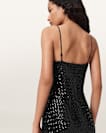 Chantelle Sequin Midi Slip Dress