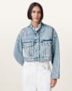 Sonny Cropped Oversized Jacket