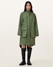 Milla Bird Print Parka Jacket