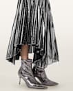 Jax Pleated Midi Skirt