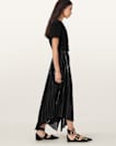 Jax Pleated Midi Skirt