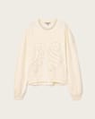 Lila Embroidered Oversized Sweatshirt