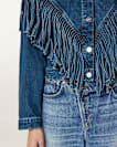 Marlene Westen Tassel Denim Jacket