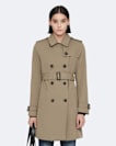 Leonard Double-Breasted Cotton Trench Coat