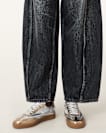 Thelma Metallic Low Top Trainers